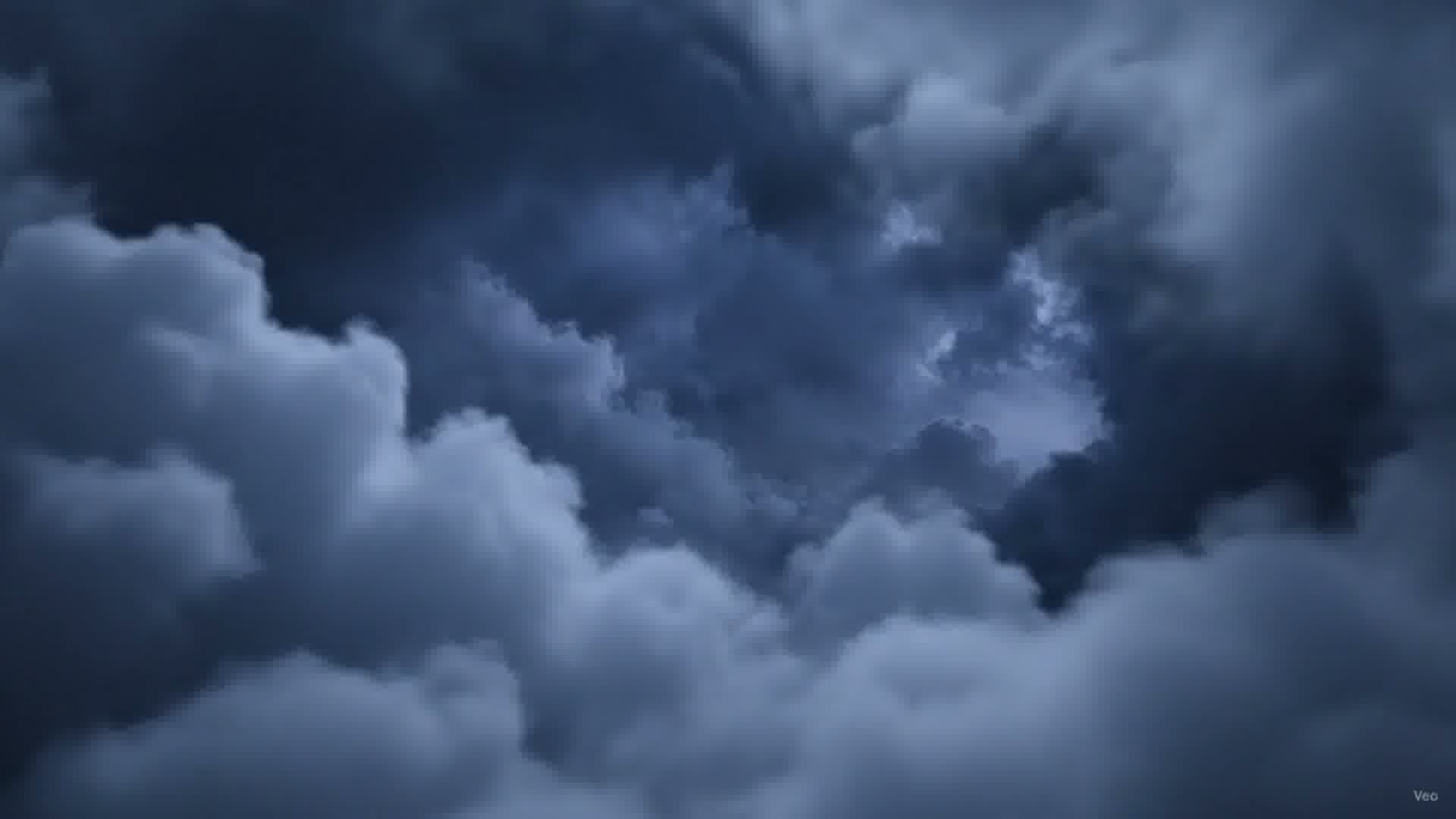 Frame 150: dense cloud with no landmark visible